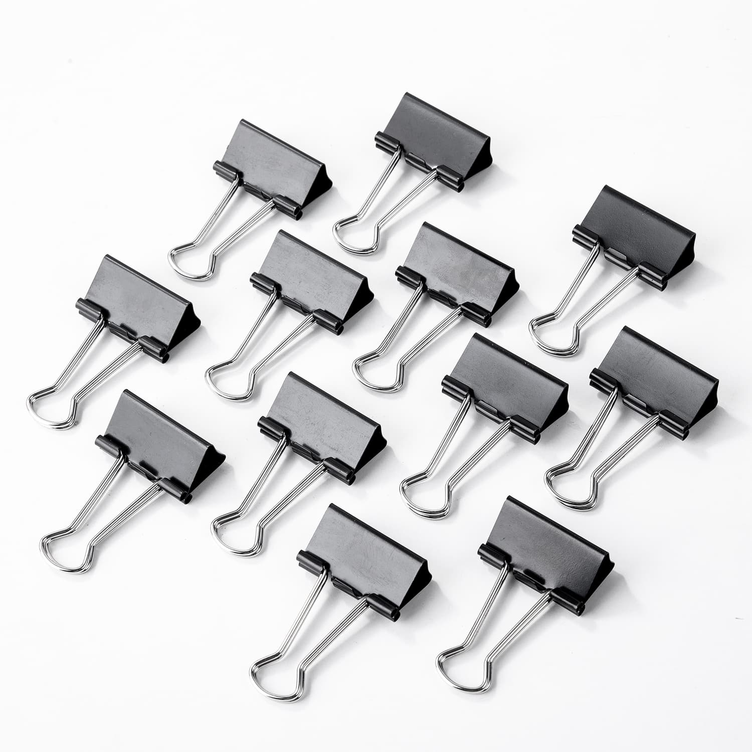 Deli Foldback Binder Clip 12-Pack, 32 mm Size E38563 view 6