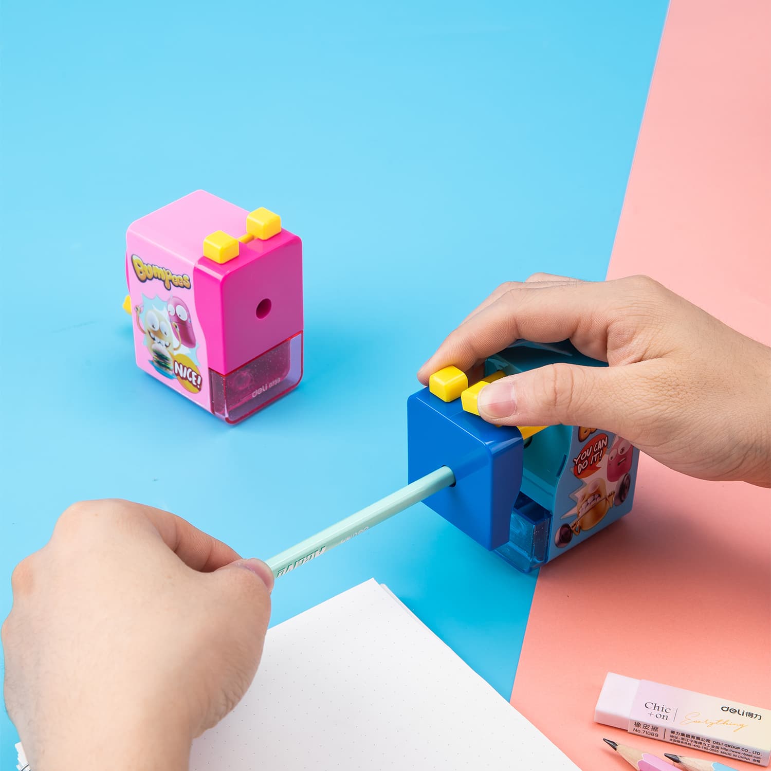 Deli Rotary Pencil Sharpener E0739 view 4