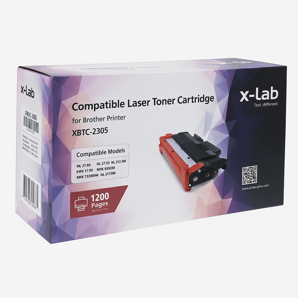 xLab Compatible Laser Toner Cartridge (XBTC-2305) for brother DCP-L2540DW,MFC-2700DW,MFC-2740DW,HL-L2320D,HL-L2365DW